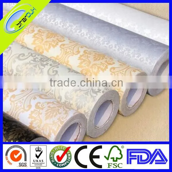 high qualtity pvc wall paper 2016