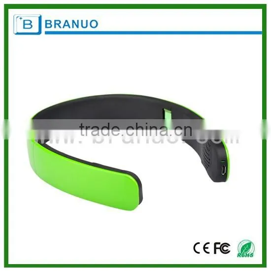 2016 fashion folding hairpin bluetooth 4.0 headset with fexible design