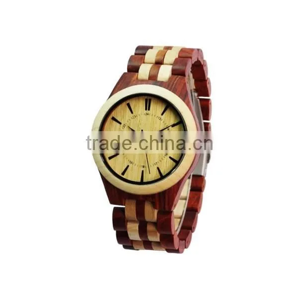 New model eco-friendly wooden watch wrist watches with custom logo