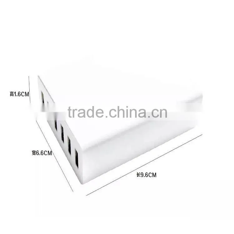 OEM 60W Intelligent Charging 5V 2A 6 Ports USB Power Adapter 230V