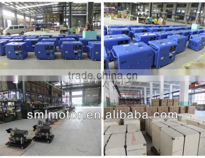 Single Phase/Three Phase Mobile Remote EPA Diesel Portable 5kw Generator