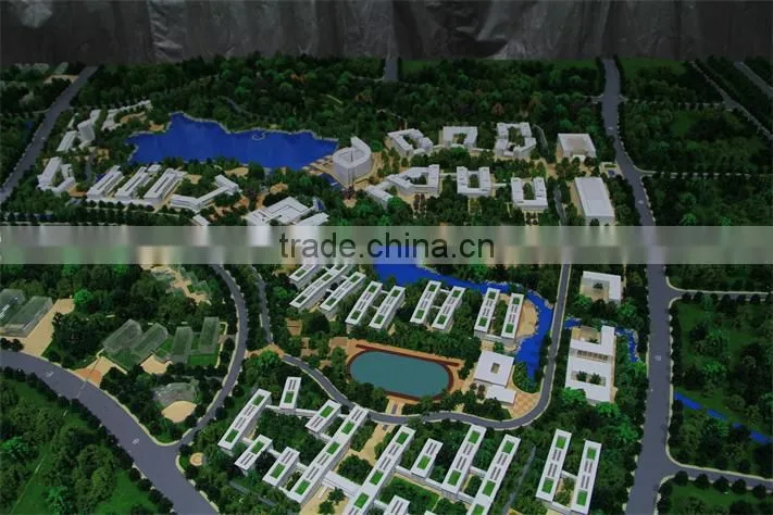 University Planning Project Building Model scale in 1/750 from China supplier