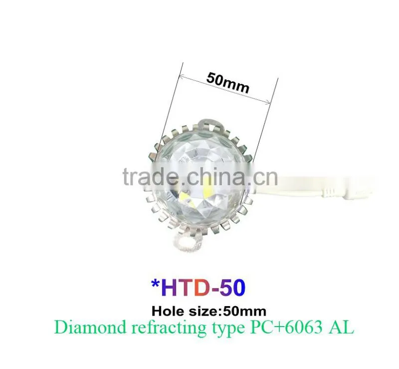 Full color RGB 256 gray level led point light source 3w