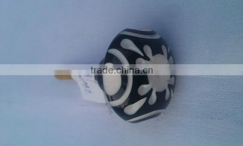 Ceramic Door Knobs/Wholesale Decorative Colorful Knobs/For Kitchen Cabinet,Door,Furniture Handles 03