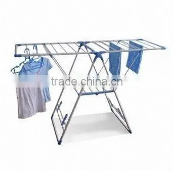 Metal Clothes Drying Rack with Foldable Design