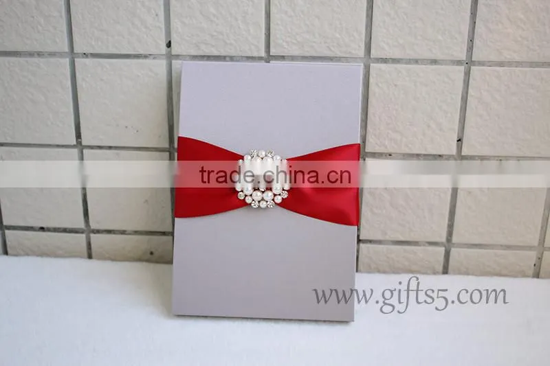 Elegant silk boxes for invitations wholesale