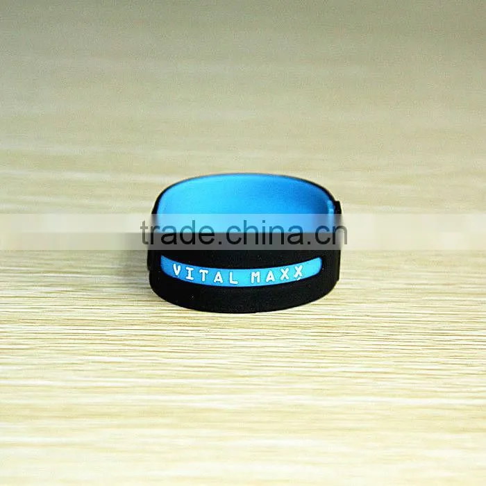 FDA approved food grade silicone Best energy bracelet two-double