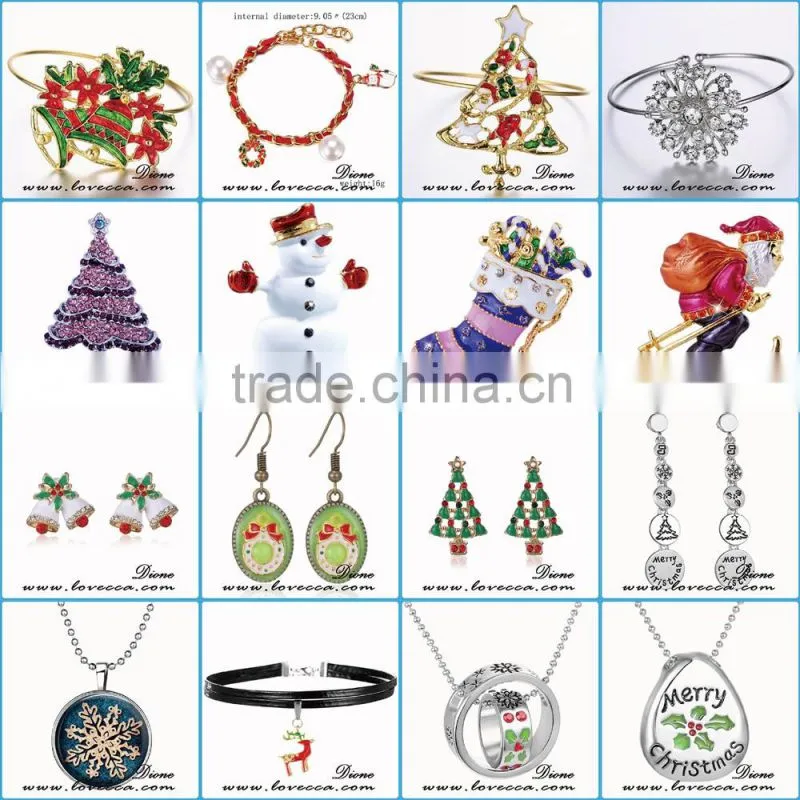 Cheap price DIY Red Nylon handchain Merry Christmas Bracelet