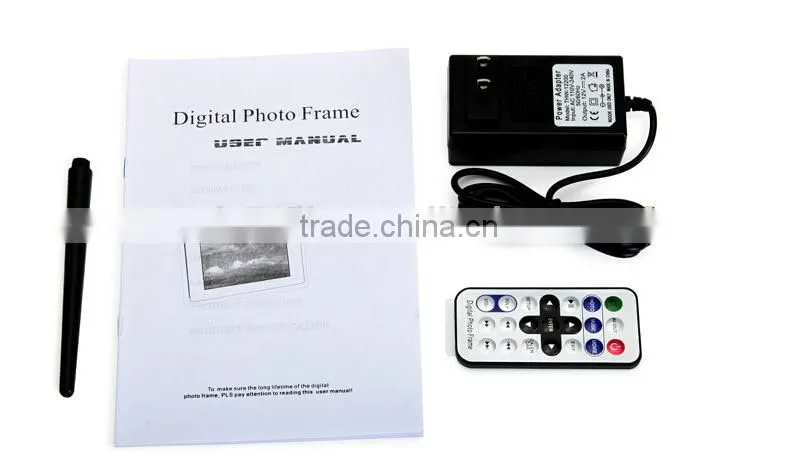 Rohs CE,FCC wholesale 12 inch electronic digital photo frame manufacturers