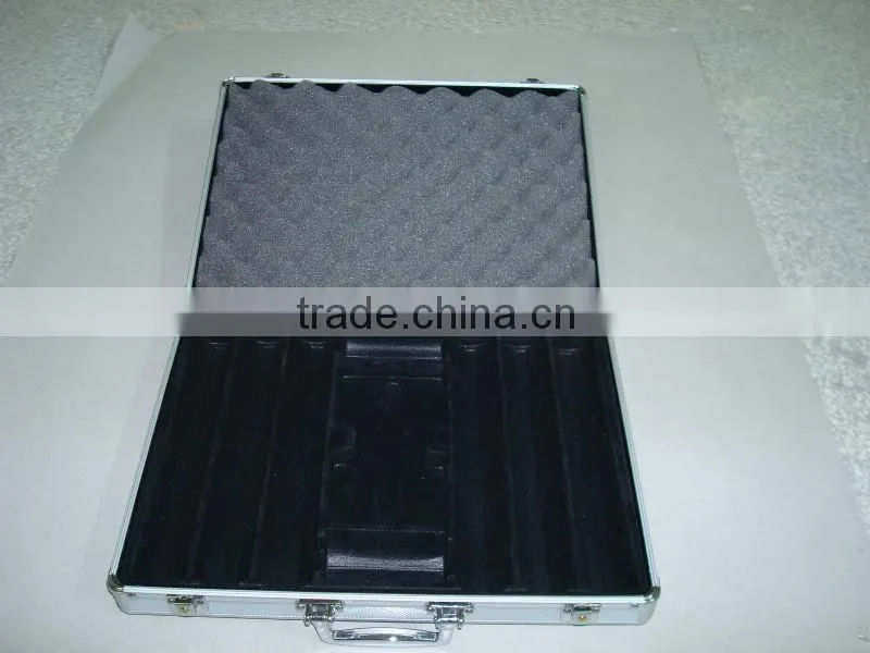 Acrylic poker chip case,poker chip case with 500 chips,ABS poker chip case