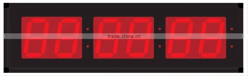 promotional high quality LED with time wall clock