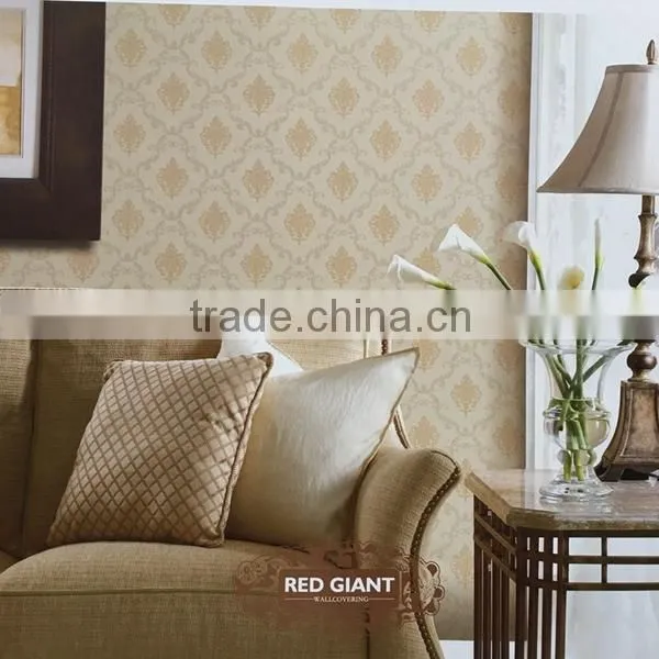 Italy design pvc wallpaper garden pattern wallpaper