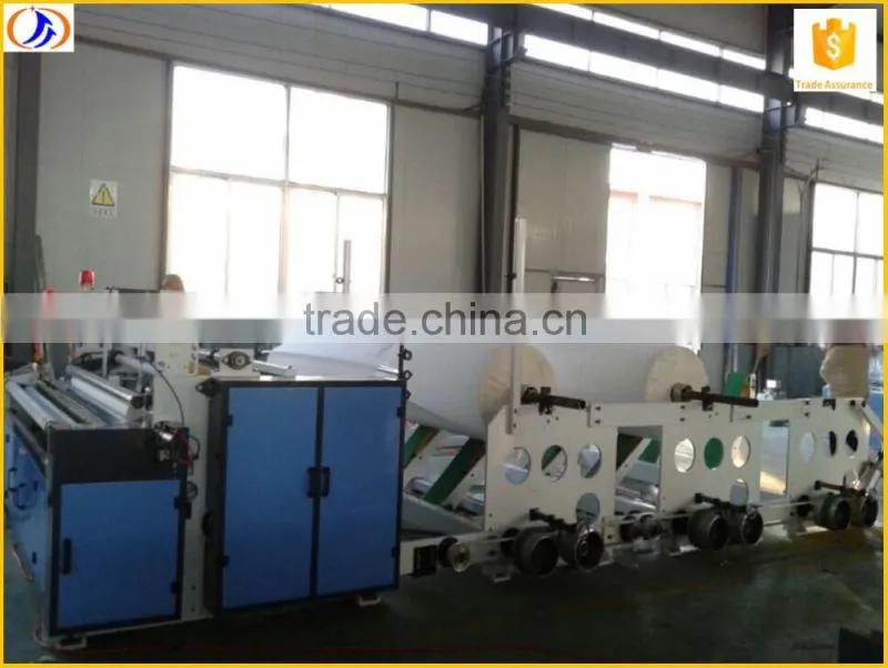 high speed full automatic rewinding toilet paper machine for toilet paper roll