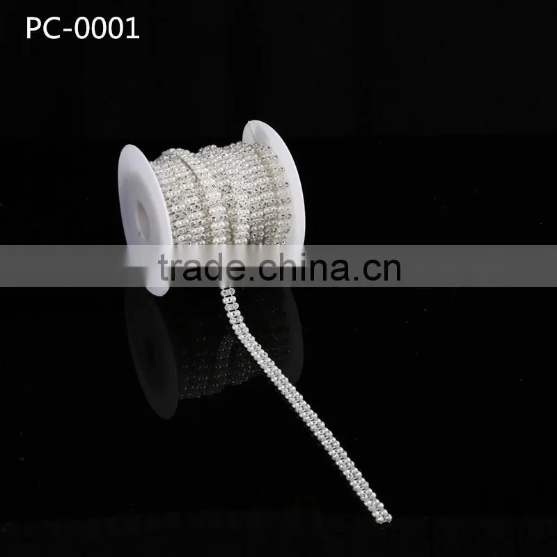 2016 newest design fashion rhinestone trimming rhinestone beaded trim