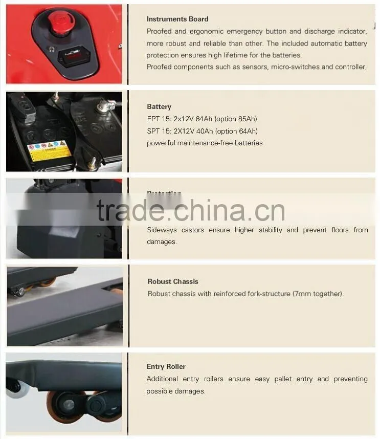 For Storage Portable Semi Powered Pallet Truck Price