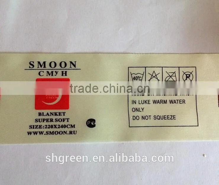 Popular spiderman polyerter printed tags for outer wear