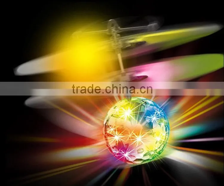 Infrared RC Sensor Flying Ball with cool light,Infrared RC hand control flying ball