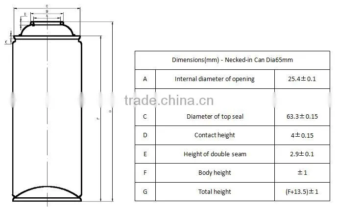 2016 Different Sizes Butane Gas Tin Can From Sailon China