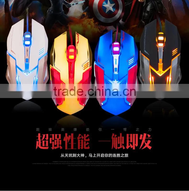 latest 5v 100ma backlit optical computer gaming mouse for pc