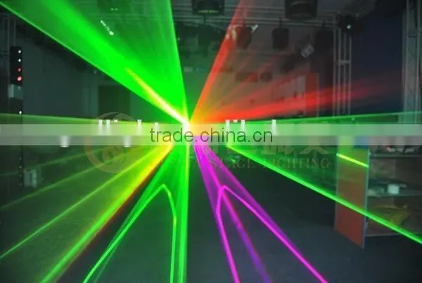 CE RoHs 1.2w RGB animation laser stage lighting with SD card / Club laser lighting
