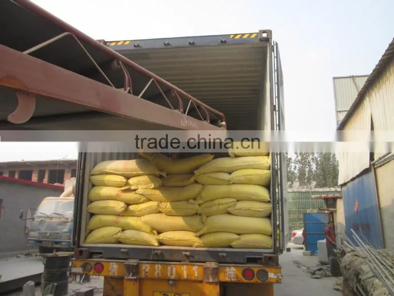 brown color wood powder used for making WPC