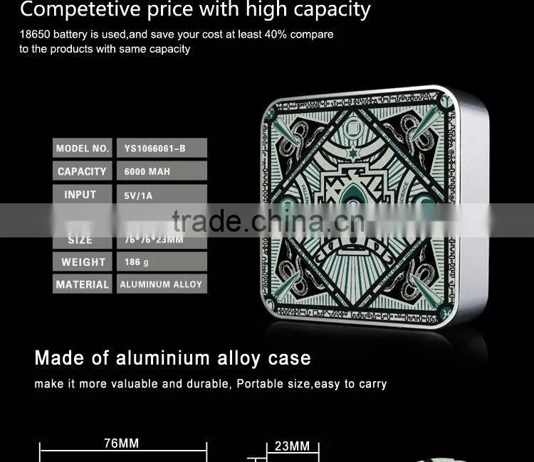 indian gift items, mini USB universal power bank 7800mah