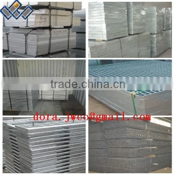 hot dip galvanized g255/30/100 steel grating factory