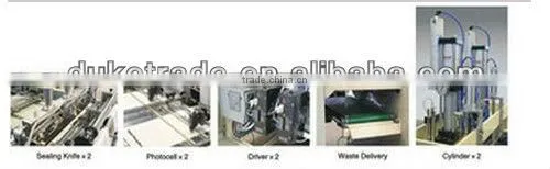 Hot Cutting Plastic Bag Making Machine DFHQ Type