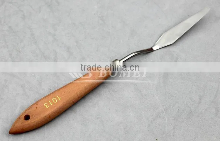 wood handle palette painting knife