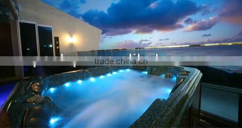 Swim Spa with 32"TV Outdoor spa whirlpool hot tub from Chinese direct manufactuer