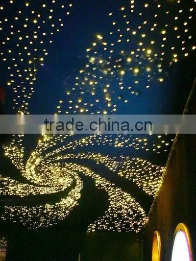 2015 new design fibre optic stream shower light