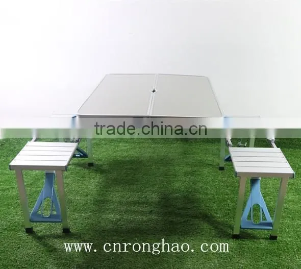 Fashion outdoor furniture folding table and chair in bulk