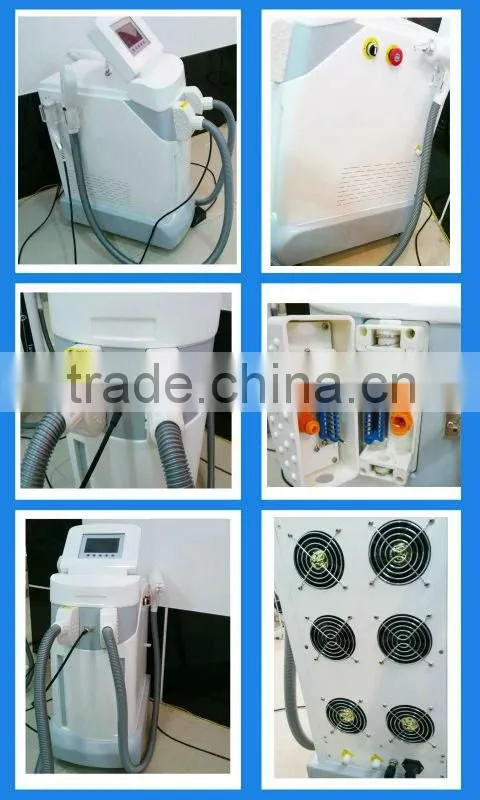 (CE-Certified)Multifunctional beautymachine- laser tattoo removal machine with ipl hair removal and RF (IRL10)