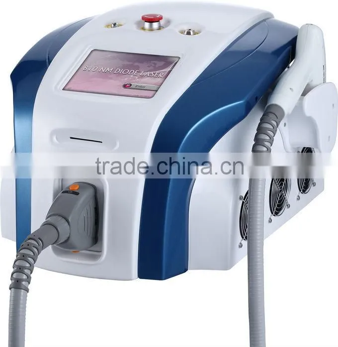 Portable Permanent 810nm Diode Laser Hair Removal Machine (HS-810)