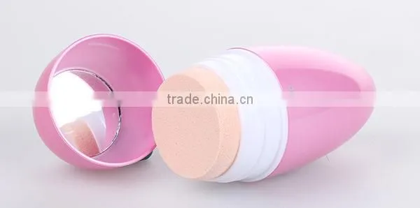 mini electric vibrating foundation powder puff home use makeup tool