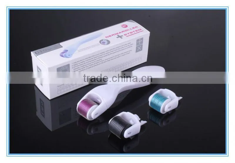 2015 GTO600 meso roller derma roller micro needle roller skin roller 0.2-3.0mm medical CE