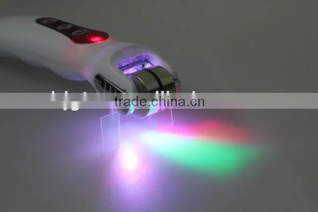 2013 new arrived metal microneedle roller,540 needles hair loss treatment derma roller