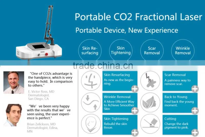 Faireal CO2 Fractional Laser Machine, Portable Scar removal skin rejuvenation, can be home use laser