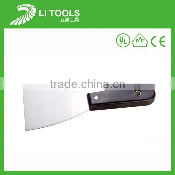 hot selling plastic handle carbon steel contruction putty knife