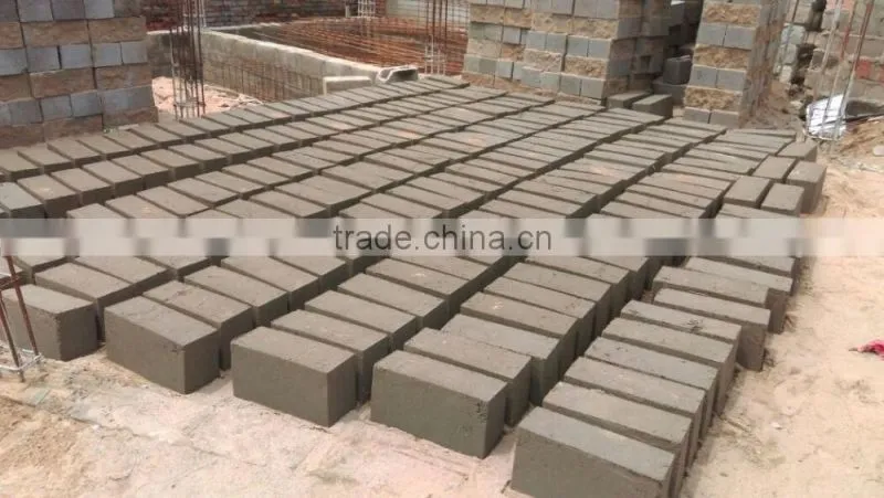 Good quality high production QTJ4-26C Hollow/paving block making machine with vedio
