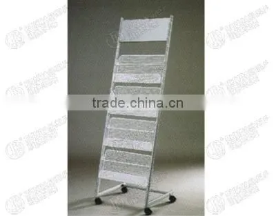 newspaper shelf rackinformation shelfmodern bookshelfmagazine rack