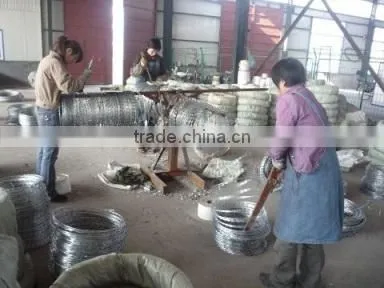 electro galvanized/stainless steel Concertina Razor Wire available