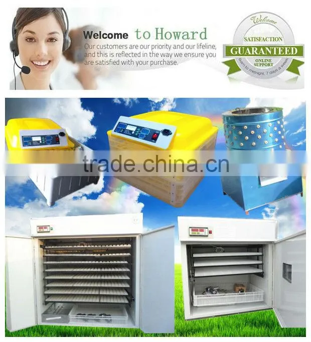 CE Approved Full automatic industrial best price chicken, duck, quail egg incubation machine for sale CE approved YZITE-22