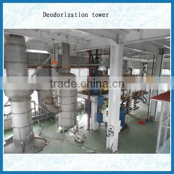 CE&ISO approved crude rapeseed oil refinery plant with low consumption