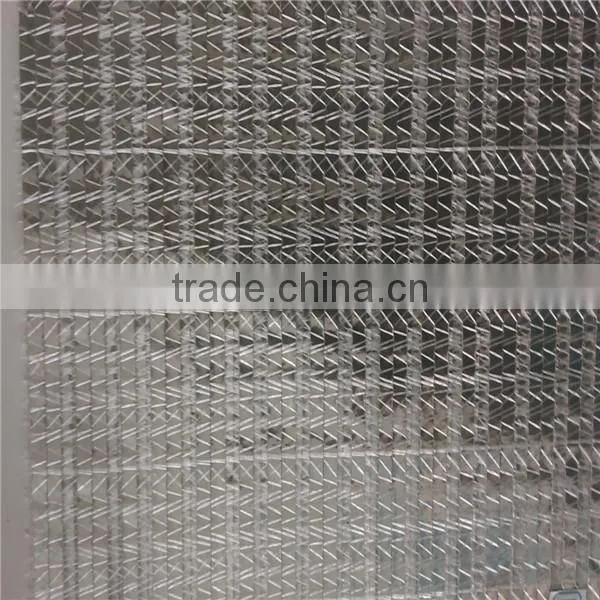 Aluminum energy saving screen fabric