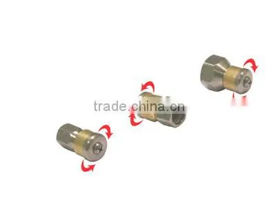 Rotating Sewer Jetter Nozzle Tip