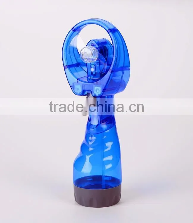 Cool Deluxe Misting Fan, Transparent Purple