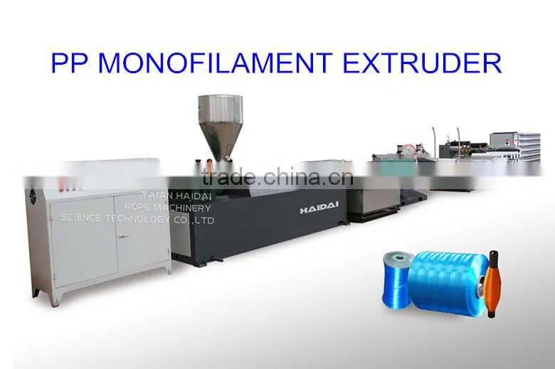 Complete Extrusion line for pp fiber from manufacturer