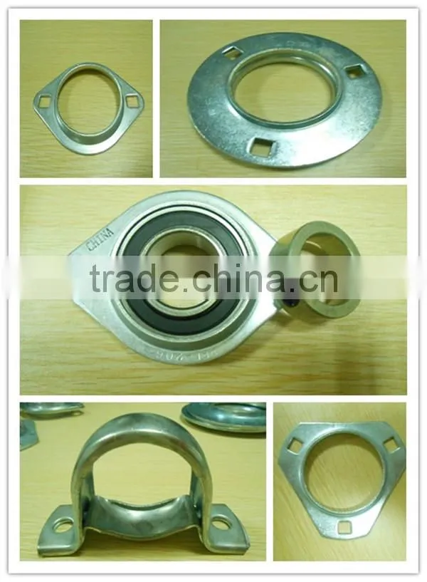 Stainless steel outer spherical bearing + SUCF206 SUCF207 SUCF208 bearing