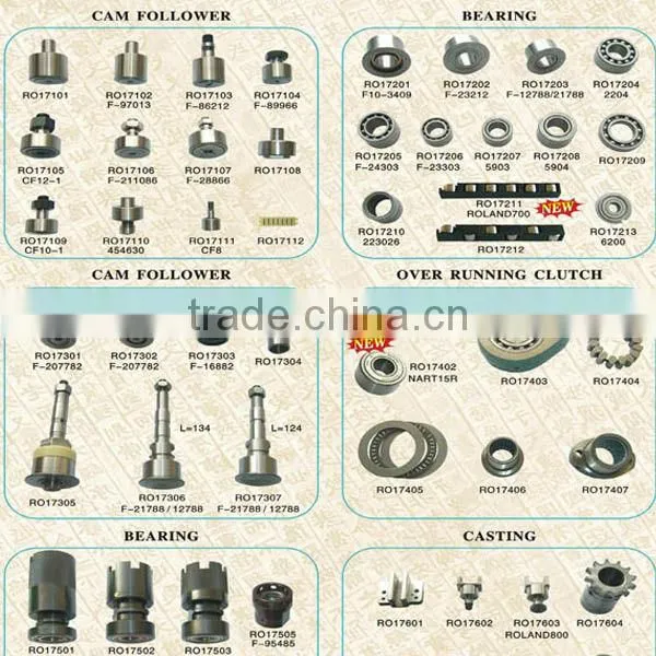SM cam follower HK3020 for Offset spare part, printing machine spare parts